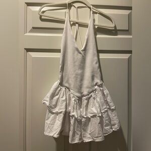 Zara white mini dress